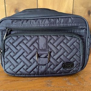 Lug Carousel Convertible Crossbody Belt Black EUC